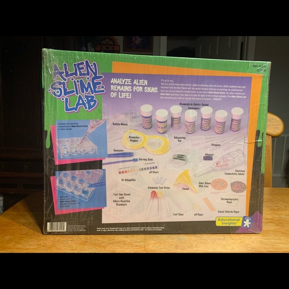 Rare vintage Alien Slime Lab 90s toy - Picture 2 of 5